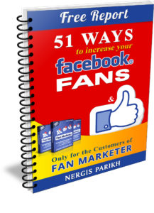 51 Ways to Increase your Facebook Fans & Likes Cover