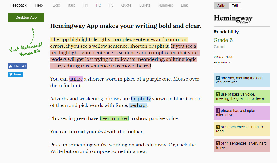 hemingway-app