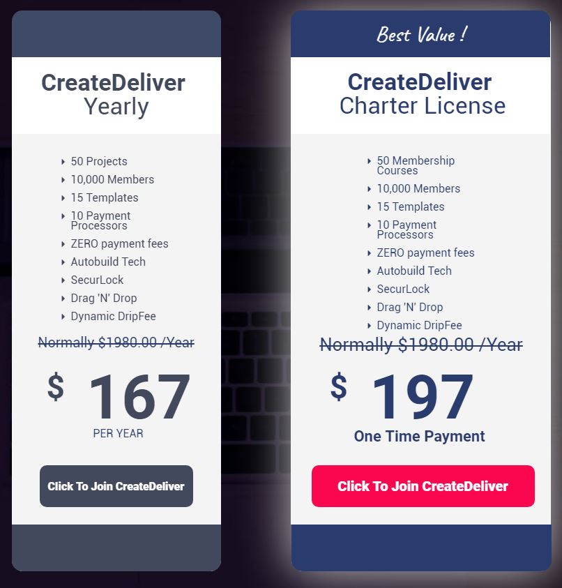 create-deliver-price